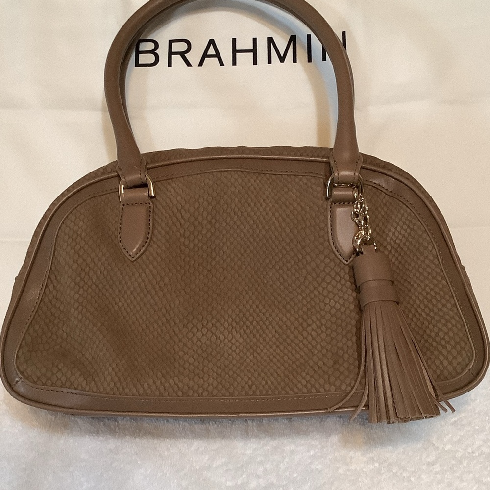 Brahmin Brown Angie Purse